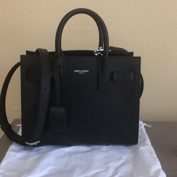 Saint Laurent Handbags - Saint Laurent Nano Sac De Jour (Black)
